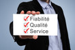 fiabilité  qualité  service