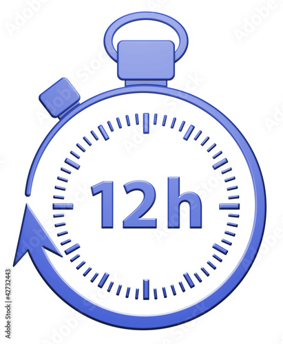 Illustrazione: 12H Chrono - Bleu 12H Chrono - Bleu