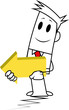 Square guy-Arrow