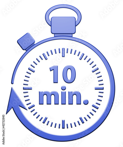 Illustration: 10 Minutes Chrono - Bleu 10 Minutes Chrono - Bleu