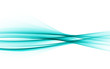 blue wavy design element, brochure & flyer layout