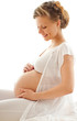 Photo: young pregnant woman young pregnant woman