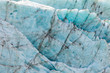 Blue glacier ice background texture pattern
