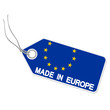 Anhänger mit  MADE IN EUROPE