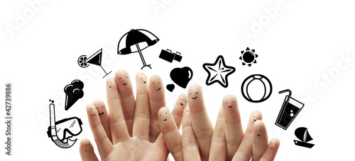 Photo: fingers dream summer vacation fingers dream summer vacation
