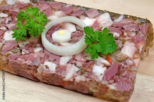 Photo: Schweinskopfsülze Schweinskopfsülze