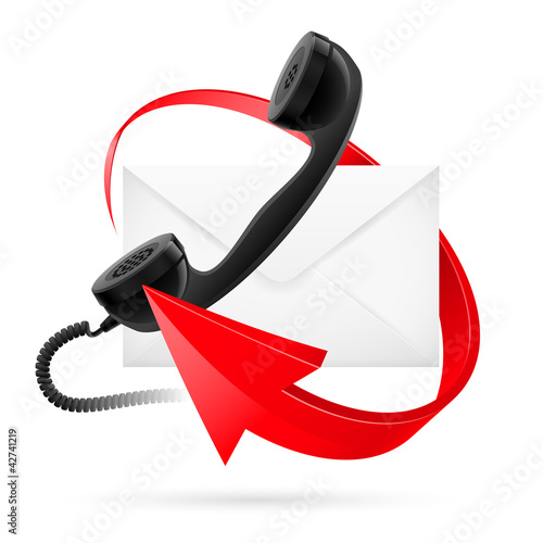 Vector: E-mail arrows E-mail arrows