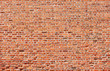 Red brick wall background
