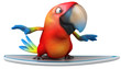 Fun parrot