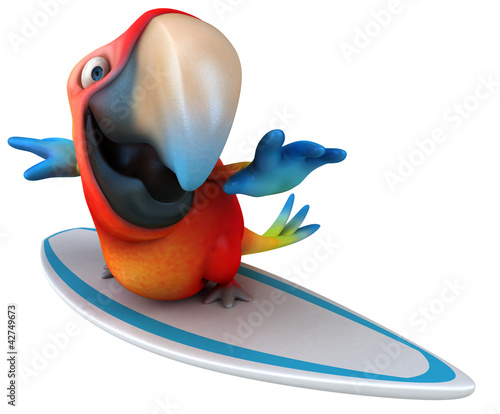 Illustration: Fun parrot Fun parrot