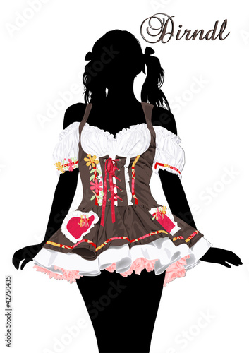 Vektor: Dirndl Dirndl