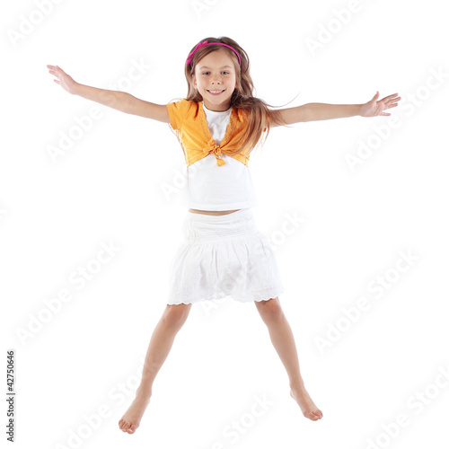 Photo: Child jumping Child jumping