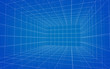 Background of matrix wireframe