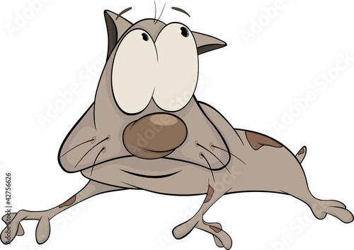 Vettoriale: The hunting dog. Cartoon The hunting dog. Cartoon