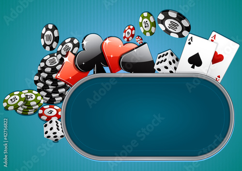 Vector: casino background casino background