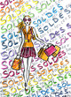 dessin d'enfant des soldes