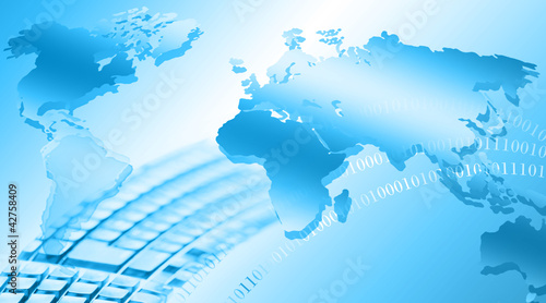 Illustration: Best Internet Concept of global business from concepts series Best Internet Concept of global business from concepts series