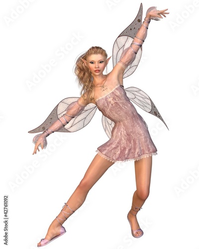 Illustration: Pretty Pink Fairy Pretty Pink Fairy