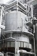Pipes, tubes, machinery and steam turbine at a power plant