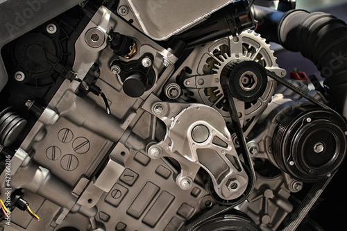 Photo: Car engine Car engine