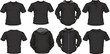 black male shirts template