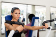 Foto: Sport people training and working out in fitness club Sport people training and working out in fitness club