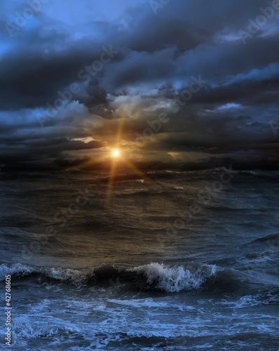 Illustration: Storm sky Storm sky