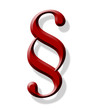 Paragraph in Rot