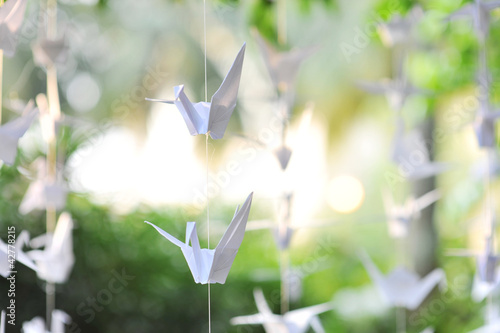 Foto: Paper stork Paper stork