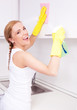 Photo: young housewife young housewife