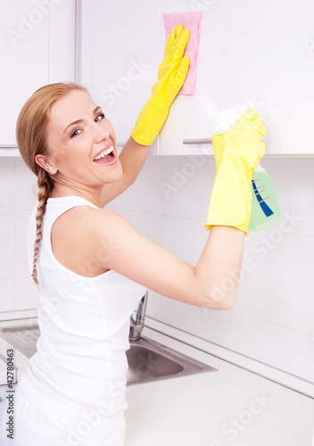 Photo: young housewife young housewife