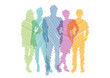 Rainbow Teamwork Project # Vector