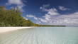 Deserted Beach on Raivavae Lagoon