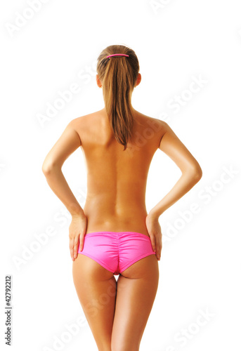 Foto: Sexy tan woman in bikini Sexy tan woman in bikini
