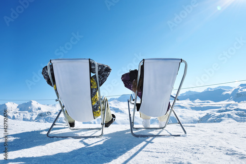 Photo: Apres ski at mountains Apres ski at mountains