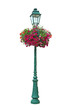 Photo: lampadaire fleuri lampadaire fleuri