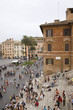 Photo: View from window of Keats-Shelley House, a museum dedicated to the Romantic poets that has been set up in the house where John Keats spent the last months of his life, Rome, Europe, overlooking the Spanish Steps View from window of Keats-Shelley House, a museum dedicated to the Romantic poets that has been set up in the house where John Keats spent the last months of his life, Rome, Europe, overlooking the Spanish Steps