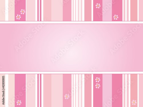 Illustration: baby card girl baby card girl