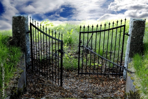 Foto: geöffnete Himmelspforte geöffnete Himmelspforte
