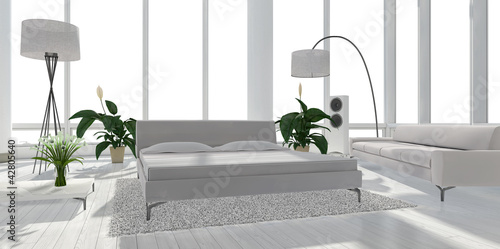 Illustration: schlafzimmer interior schlafzimmer interior