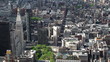 New York City. Bird's-eye view. Time lapse.