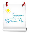 Papierrolle Sommer spezial