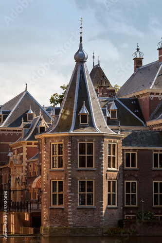 Photo: Tower at the Dutch Parliament, residence of the prime minister Tower at the Dutch Parliament, residence of the prime minister