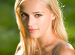Photo: Young beautiful woman, outdoors Young beautiful woman, outdoors