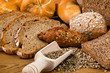 Verschiedene Brotsorten