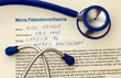 Stethoskop und Patientenverfügung