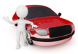 Pepe with car