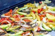 Légumes à la plancha.