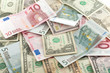 Dollar and euro