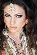 portrait of a beautiful Indian bride
